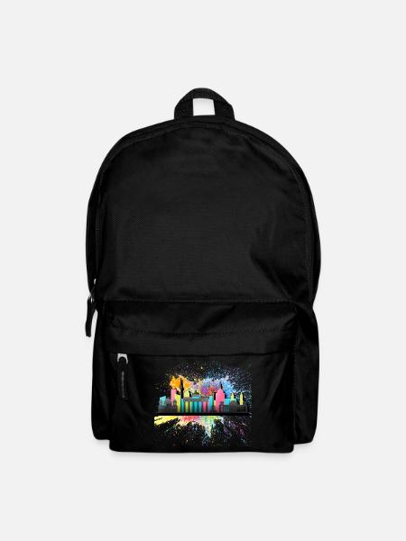 Berlin Deutschland Germany Skyline Stadt City - Rucksack - Schwarz