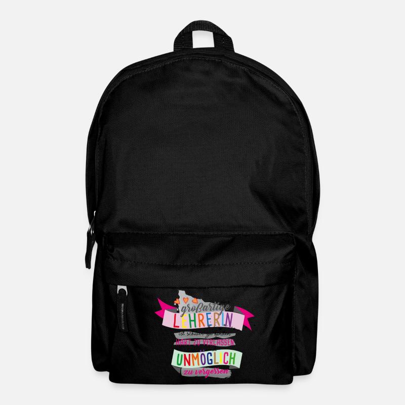 Großartige Lehrerin - Rucksack - Schwarz