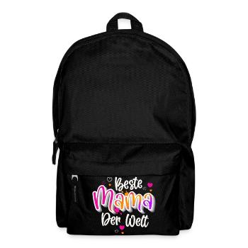 Beste Mama Der Welt - Rucksack - Schwarz - Vorne