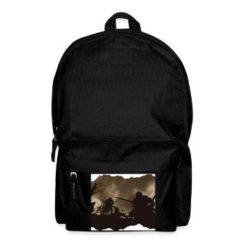 Krieg - Rucksack - Schwarz - Vorne