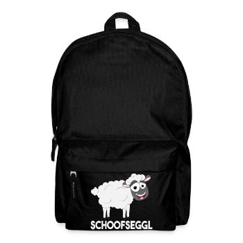 Schwäbisch Schoofseggl - Rucksack - Schwarz - Vorne