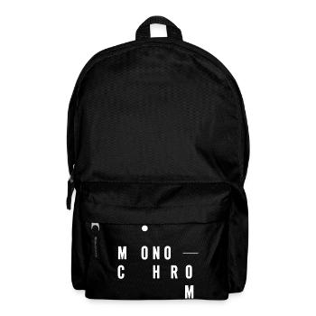 Photographie monochrome - Sac à dos - noir - Devant