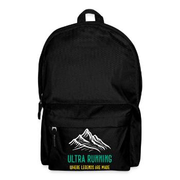 Ultra Running - où les légendes sont faites - Sac à dos - noir - Devant