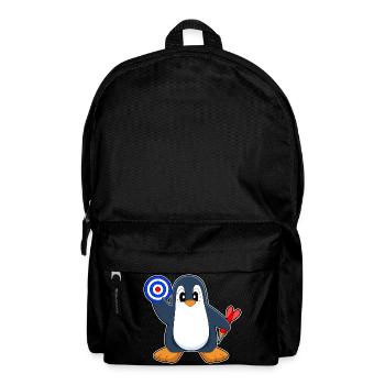 Cible de fléchettes Penguin Dart - Sac à dos - noir - Devant