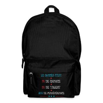 Motivation pour le succés - Sac à dos - noir - Devant