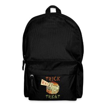 Halloween Trick Or Treat Dino Dinosaur Mummy - Backpack - black - Front