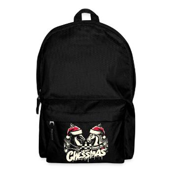 Joyeux Chessmas Échecs Noël - Sac à dos - noir - Devant