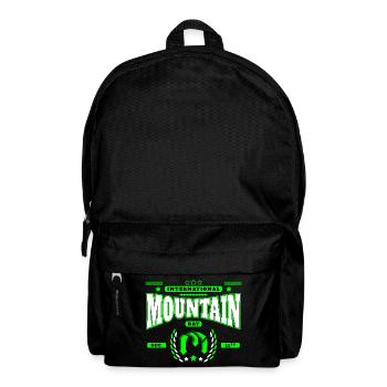 Internationaler Tag der Berge - Rucksack - Schwarz - Vorne