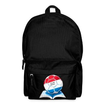 French fashion in a modern design - Backpack - black - Front