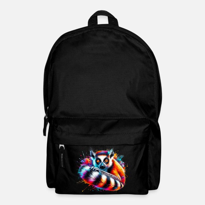 Lémurien - Sac à dos - noir