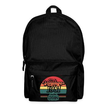Vintage 1981 Limited edition - Backpack - black - Front