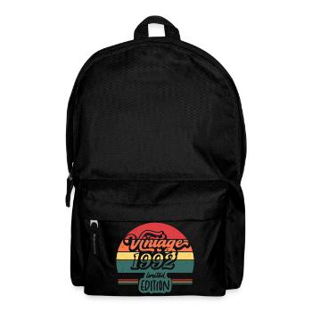 Jahrgang 1992 Limitierte Auflage - Rucksack - Schwarz - Vorne