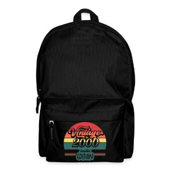 Jahrgang 2000 Limitierte Auflage - Rucksack - Schwarz - Vorne