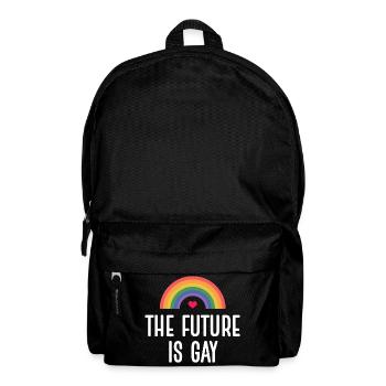 LGBT Pride Month - The Future is Gay - Backpack - black - Front