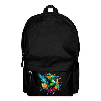 Kolibri - Rucksack - Schwarz - Vorne