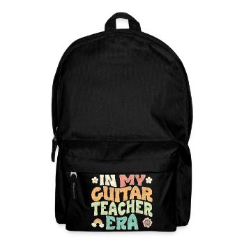 in my guitar teacher era - Backpack - black - Front