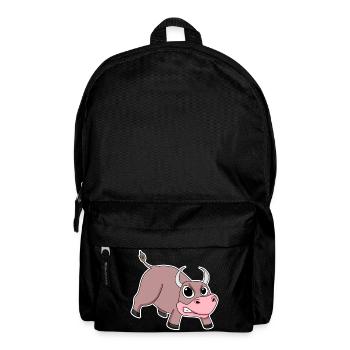 Taureau Motif Animal Enfants - Sac à dos - noir - Devant