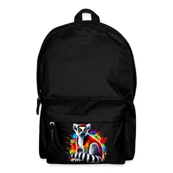 Lémurien - Sac à dos - noir - Devant