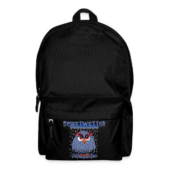 Hibou Mauvais temps - Sac à dos - noir - Devant