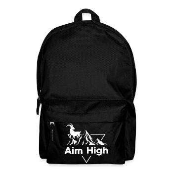 mountain hiking ferrata scrambling alpine mountain climbing - Backpack - black - Front