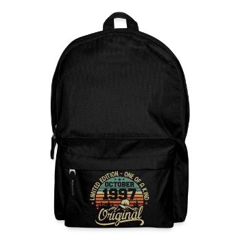 October 1997 - Legends Were Born In October 1997 - Backpack - black - Front