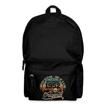 Retro November - November 1952 Birthday Gift - Backpack - black - Front