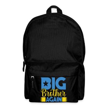 BIG BROTHER AGAIN again big brother - Backpack - black - Front