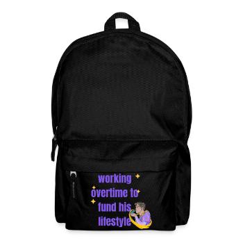 Mon goût BFS n’est pas bon marché - Sac à dos - noir - Devant