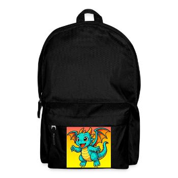 dragon - Backpack - black - Front