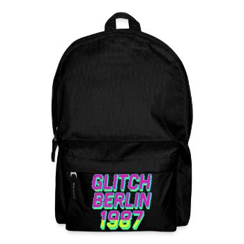 Glitch, Berlin 1987 - Backpack - black - Front