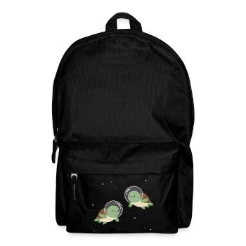 Niedliche Weltraum-Turtles - Rucksack - Schwarz - Vorne