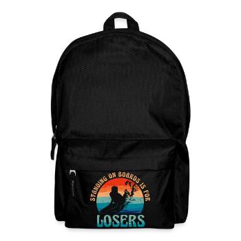 Bodyboarding Bodyboarder - Backpack - black - Front