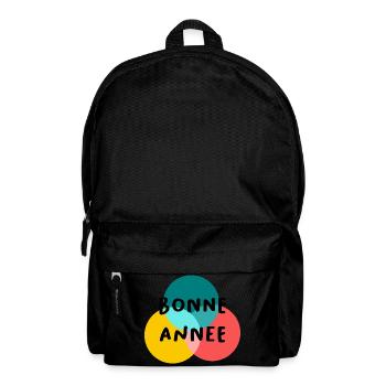 HAPPY NEW YEAR. NEW YEAR'S EVE. NEW YEAR - Backpack - black - Front