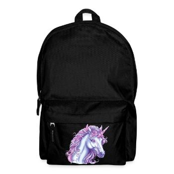 Enchanted Unicorn Magical Expression - Backpack - black - Front