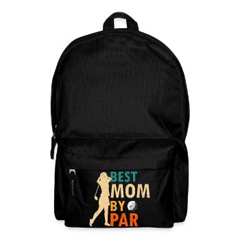 I Work to Support My Golf Addiction Funny Humor - Rucksack - Schwarz - Vorne