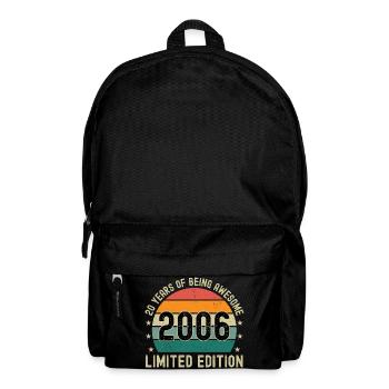 20 ans d’être génial 2006 Édition limitée - Sac à dos - noir - Devant