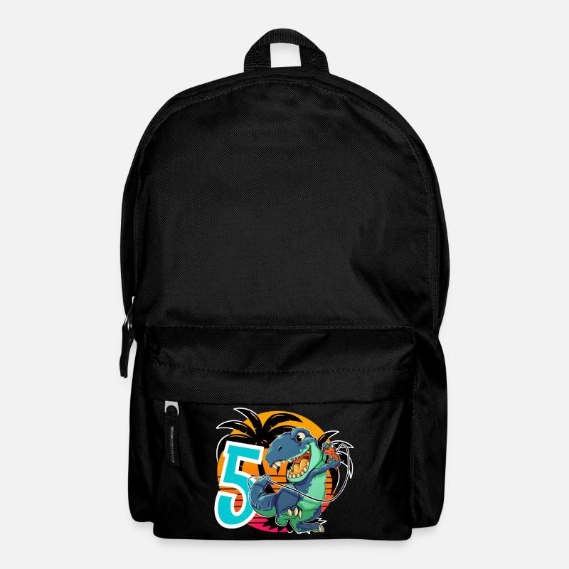 5 T Rex - Rucksack - Schwarz