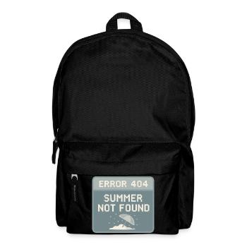 404 – Summer not found - Backpack - black - Front
