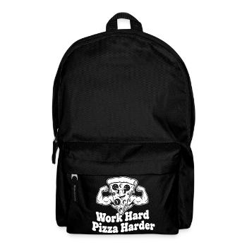 Pizza Kraft Motif - Sac à dos - noir - Devant