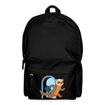 Sprint de furet à travers l’arche - Sac à dos - noir - Devant