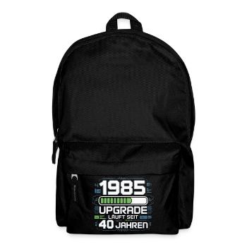 1985 Upgrade Jubiläum - Rucksack - Schwarz - Vorne