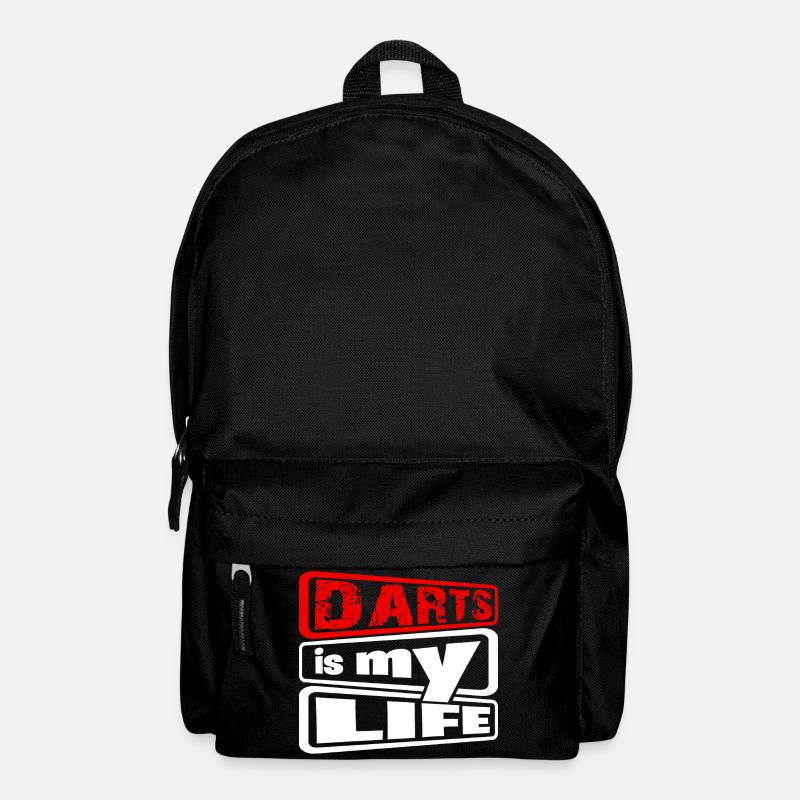 Dart,Darts is my Life 2 - Rucksack - Schwarz
