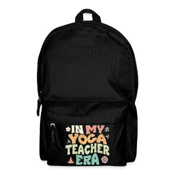 In my Yoga Teacher Era - Rucksack - Schwarz - Vorne