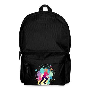 Lacrosse, Joueuse de crosse Femme, Graphique Lacrosse - Sac à dos - noir - Devant