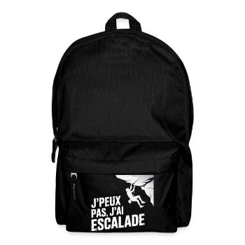 I can't I climbed - Backpack - black - Front