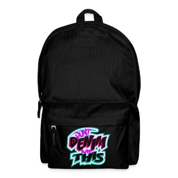 Ne me faites pas ça en denim - Sac à dos - noir - Devant