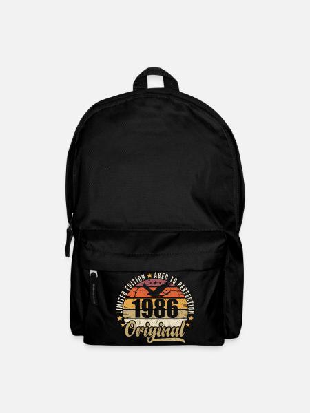 Geburtstagsgeschenk 1986 Original 1986 - Rucksack - Schwarz