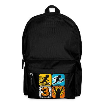 3rd Birthday Football Germany Boys - Backpack - black - Front