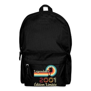 Légendaire 2001, édition limitée - Sac à dos - noir - Devant