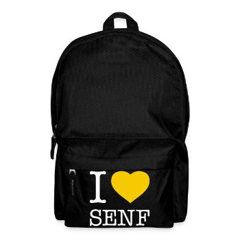 J’adore la moutarde - Sac à dos - noir - Devant